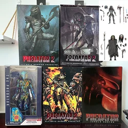 NECA Shaman Predator Ultimate Armored Lost Warrior Jungle Hunter Thermal Vision Fugitive Predator Action Figure Model Toys Gifts