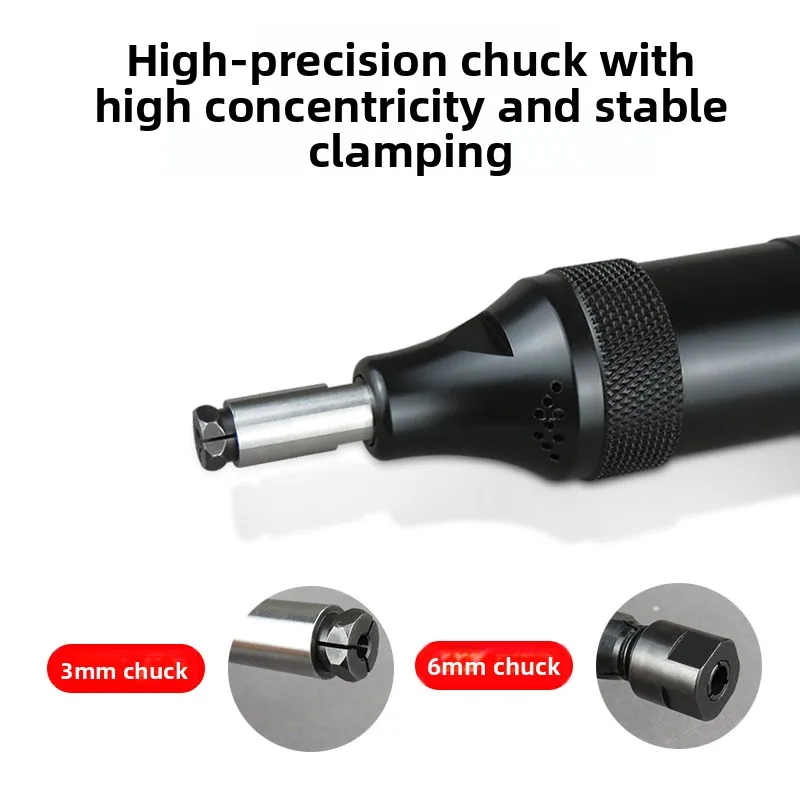 Smerigliatrice pneumatica Macchina per incidere Piccola lucidatrice portatile di livello industriale Smerigliatrice per riparazione pneumatici per auto Smerigliatrice ad aria