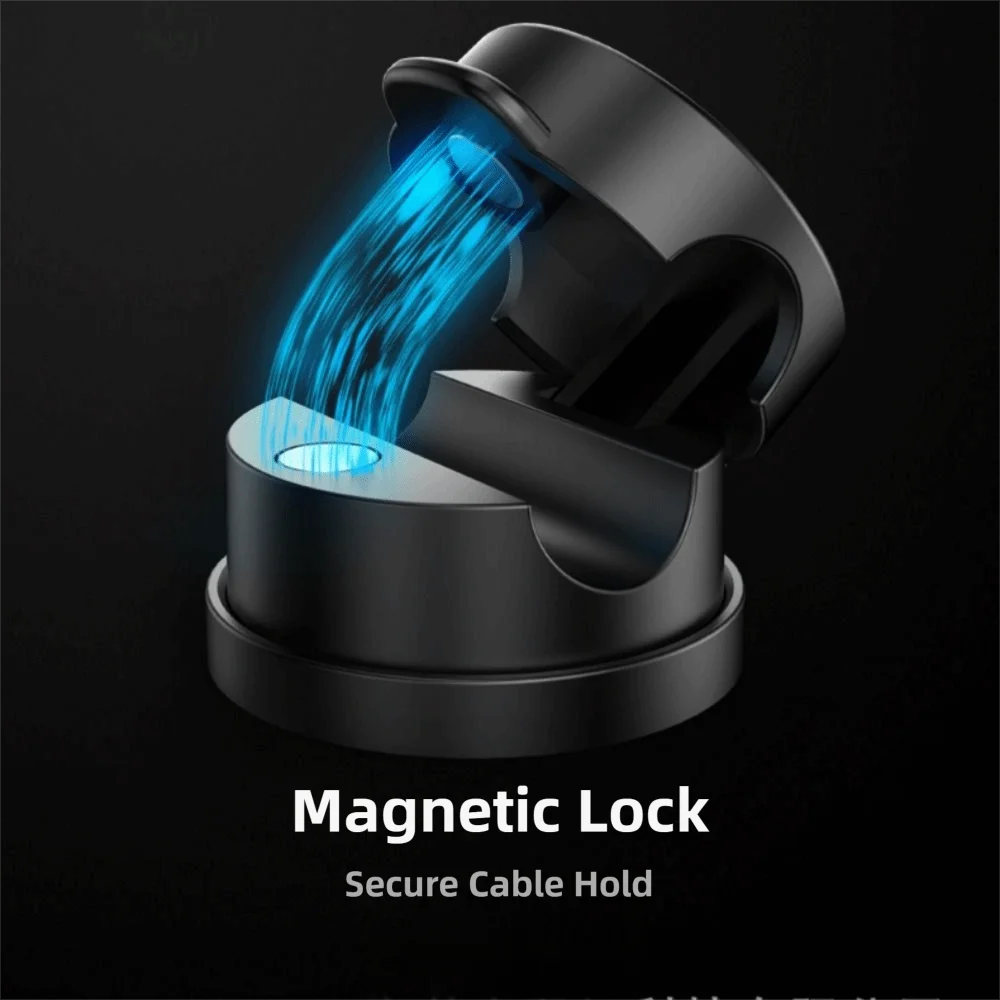 3Pcs Wire Arrangement Magnetic Cable Organizer Adjustable Adhesive Cord Holder Rotatable Cable Management Home