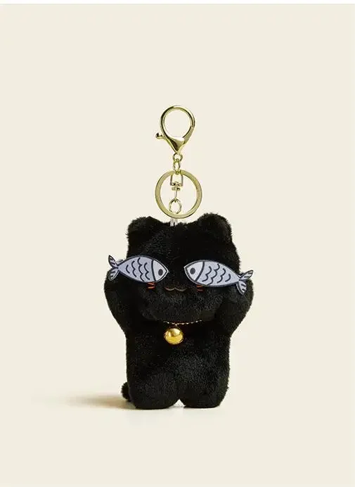 

Cat Keychain Ring Red Carp Cute Trinket Key Chain Charm Cute Key Rings On Bag Car Key Pendant Gift