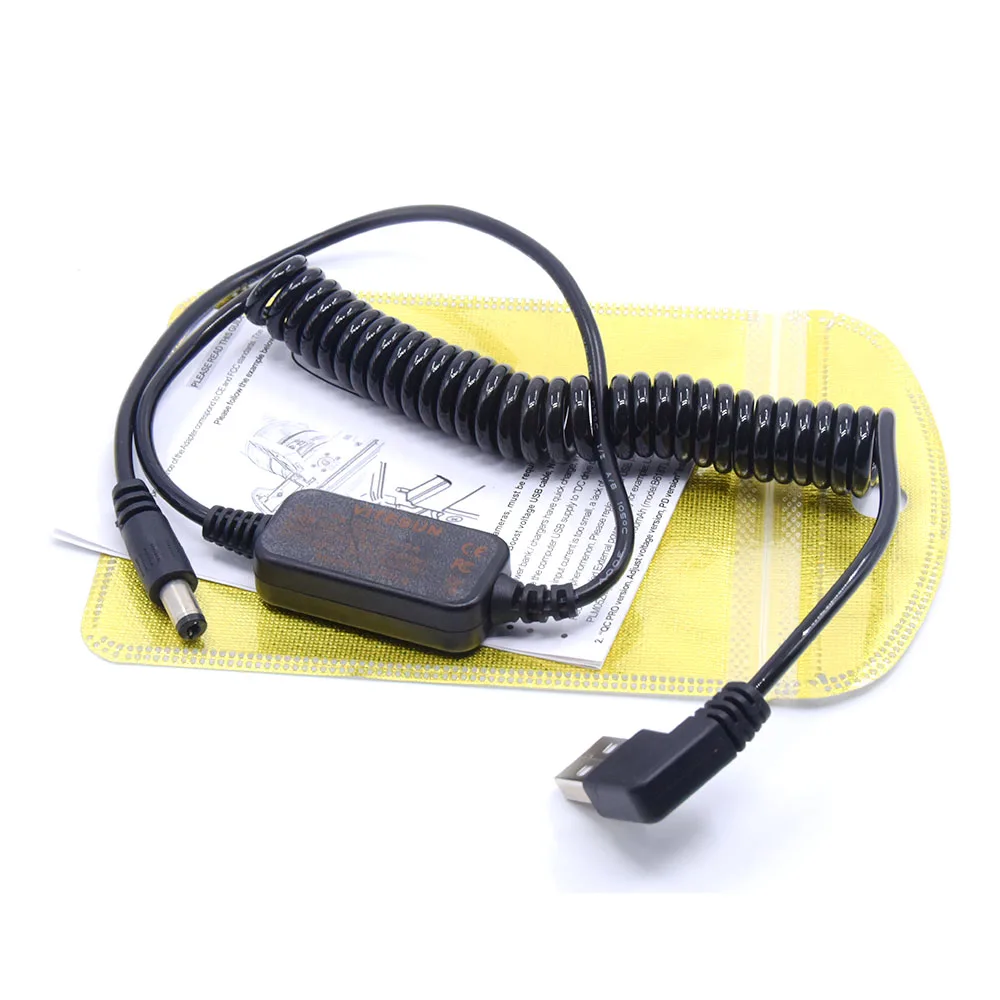 DC Drive 8.4V Power Bank 5.5mm*2.1mm Male USB Ppring Cable Fits NP-FW50 Dummy Battery For Sony a7R a7II a6000 a3000 A3500 A6500
