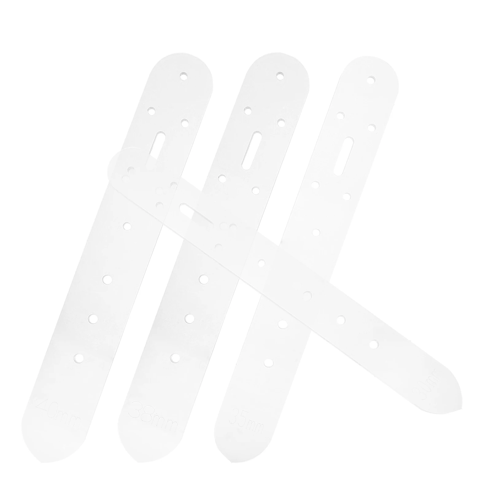 

Portable Metal Belt Hole Punch Template Adjustable for DIY Crafting Strap Repair and Precise Hole Punching Tool