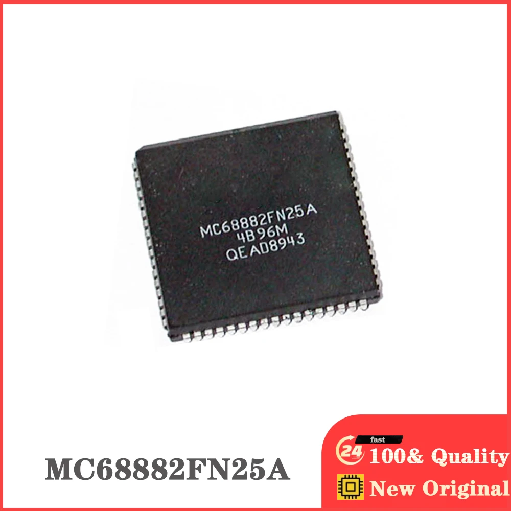 

(5piece) 100% MC68882FN25A MC68882FN PLCC-68 New Original Stock IC Electronic Components