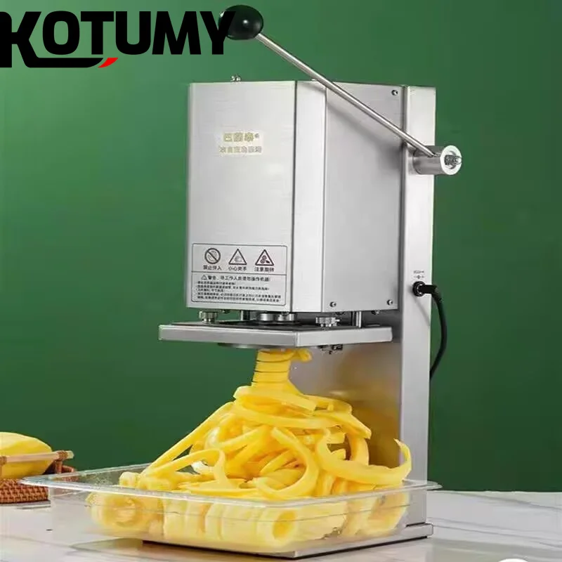 

Cutting Electric Rolling French Fries Machine Rolls Semi-finished Products of Strips