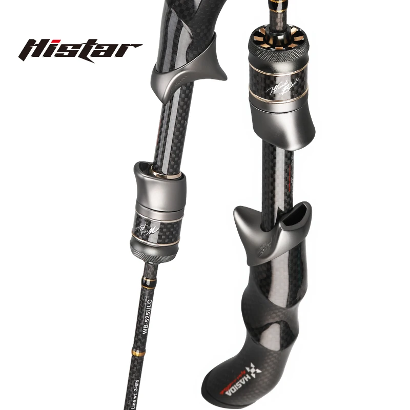 Imagem -02 - Lâmina de Vento Histar Spinning ou Fundição Vara de Pesca Alta Sensibilidade Toray Cloth Cortiça ou Fibra de Carbono Grip 1.37m1.82m 30t Plus T1100g