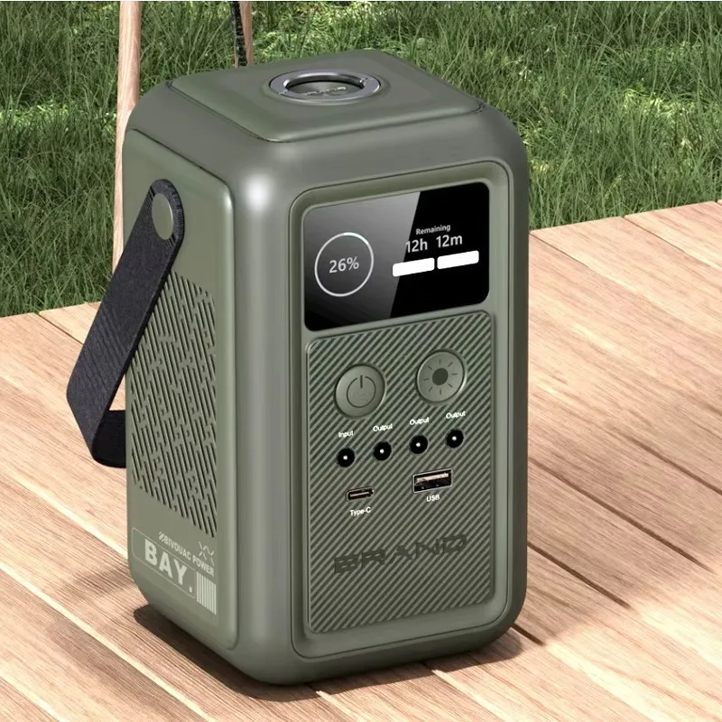 AP200 60000Mah Portable Power Station High Capacity Outdoor Camping Emergency Backup Solar Energy Storage Fast Charging