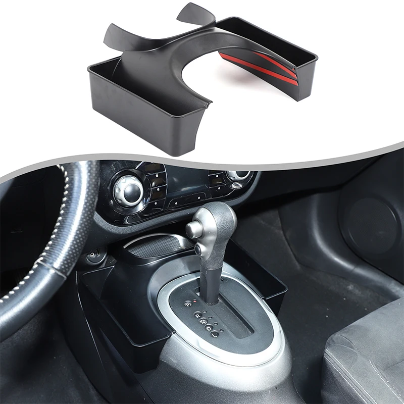 

For 2011-2019 Nissan JUKE For Infiniti ESQ ABS Center Console Side Storage Box Multi-Function Mobile Phone Tray Car Accessories