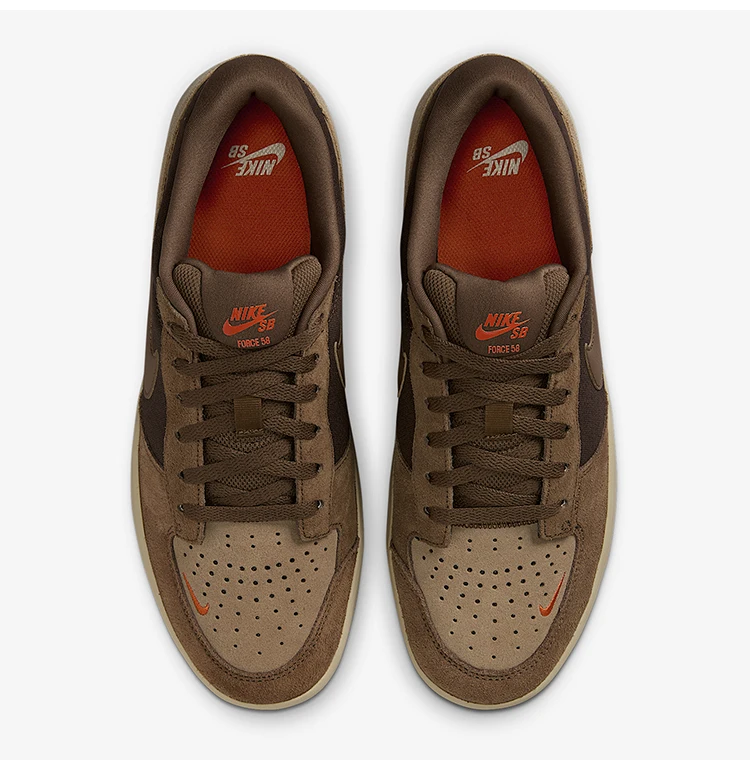 Nike genuine SB Force 58 Men/Women Durable Suede Skateboarding Shoes DV5477-201
