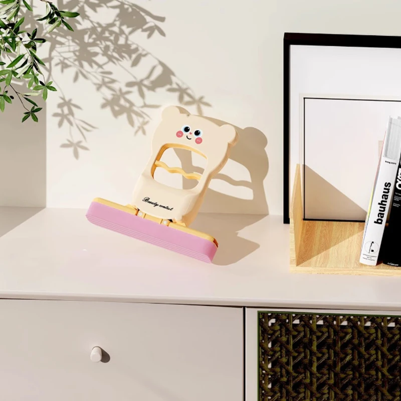 الكرتون الدب الحرة غسل اليد ممسحة صغيرة الحمام المنزلية تنظيف ممسحة لطيف كسول سطح المكتب إزالة التلوث ممسحة