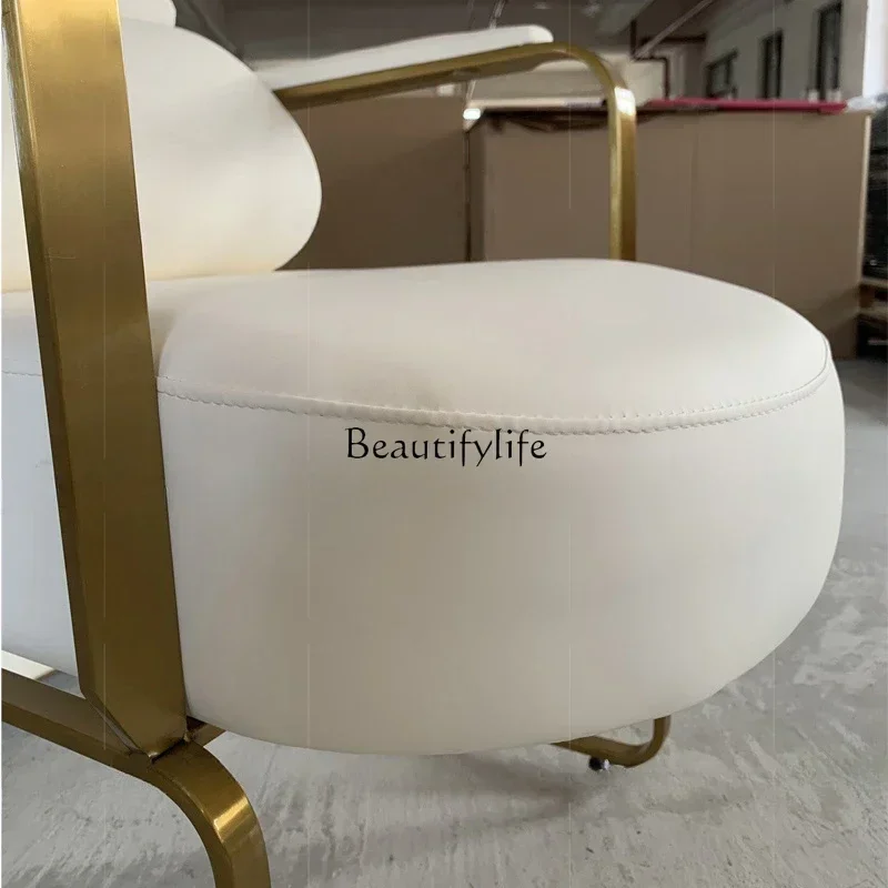 كرسي شامبو لحوض الحلاقة من السيراميك عالي الجودة lx29، نصف كرسي لتدليك صالون الشعر وسرير التنظيف #3