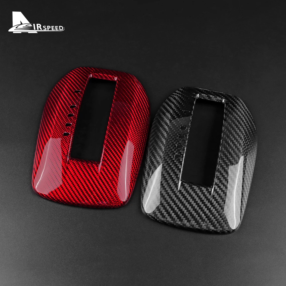 Real Hard Carbon Fiber For Chevrolet Camaro 2010 2011 2012 2013 2014 2015  Car Gear Shift Panel Interior Trim Accessories