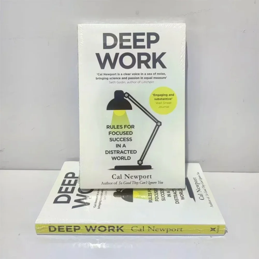 Deep Work English Book By Cal Newport Rules for Focused Success In A Distracted World Leadership & Motivation Books