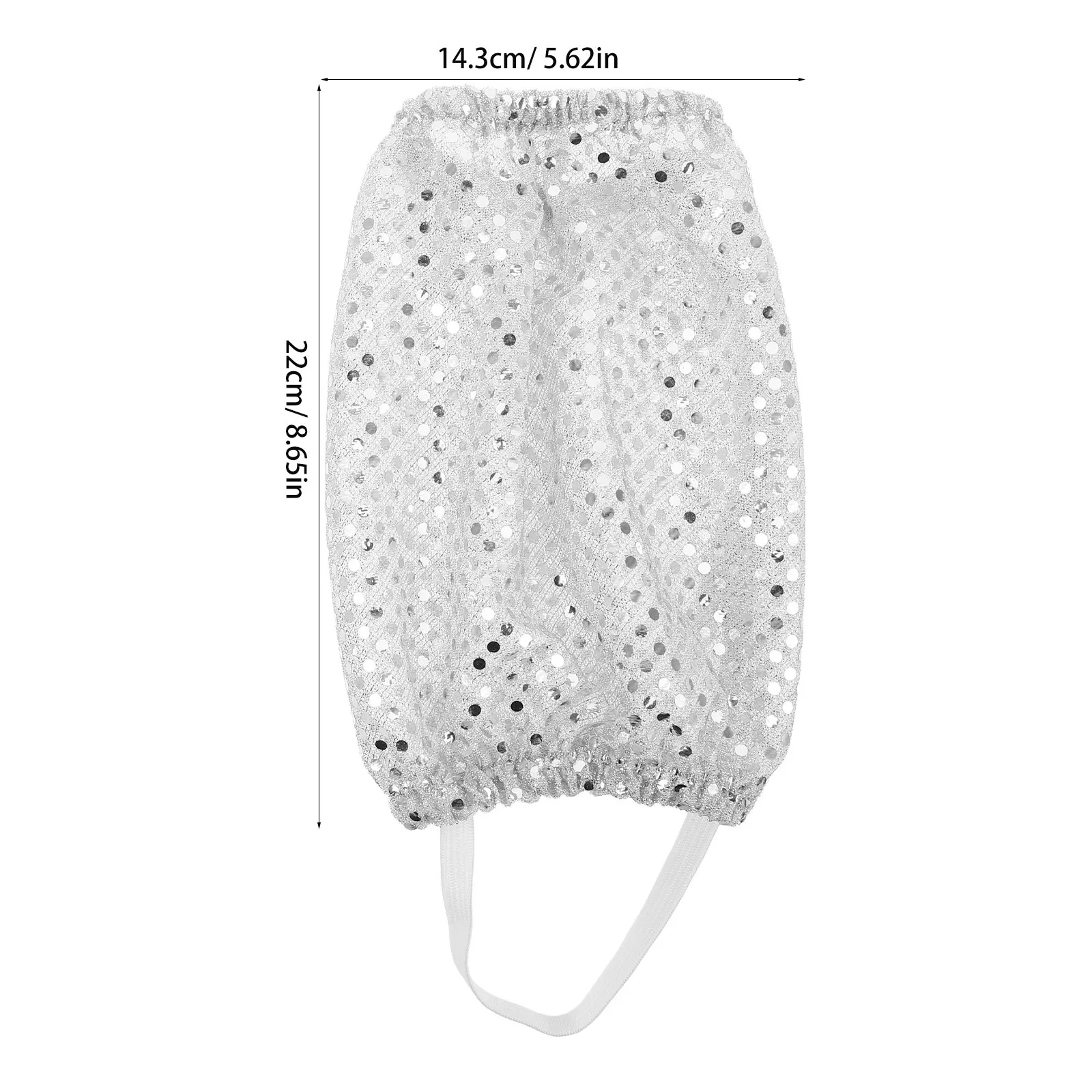 1 Paar glitzernde Beinwärmer mit Pailletten für Damen, ausgefallener Stil, Kostümzubehör, Party, Rave-Outfit, Tanzaufführung