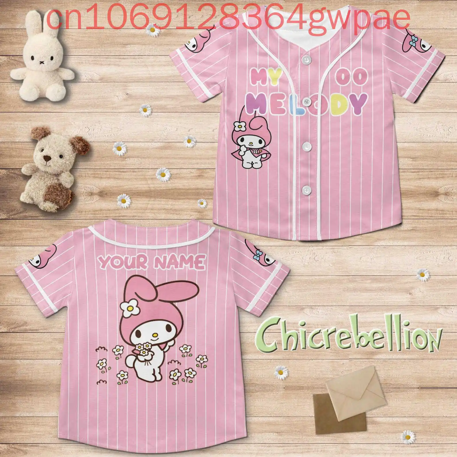 

Бейсбольный трикотаж Hello Kitty Y2k, мужские и женские рубашки, топы, летние повседневные спортивные рубашки с короткими рукавами с героями мультфильмов, детские милые бейсбольные рубашки