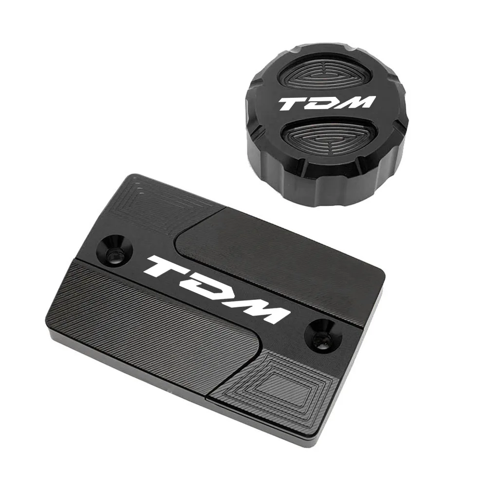 TDM For YAMAHA TDM 900 TDM900 2004-2015 Fast Shipping Motorcycle Front Rear brake Fluid Cylinder Master Reservoir Cover Cap