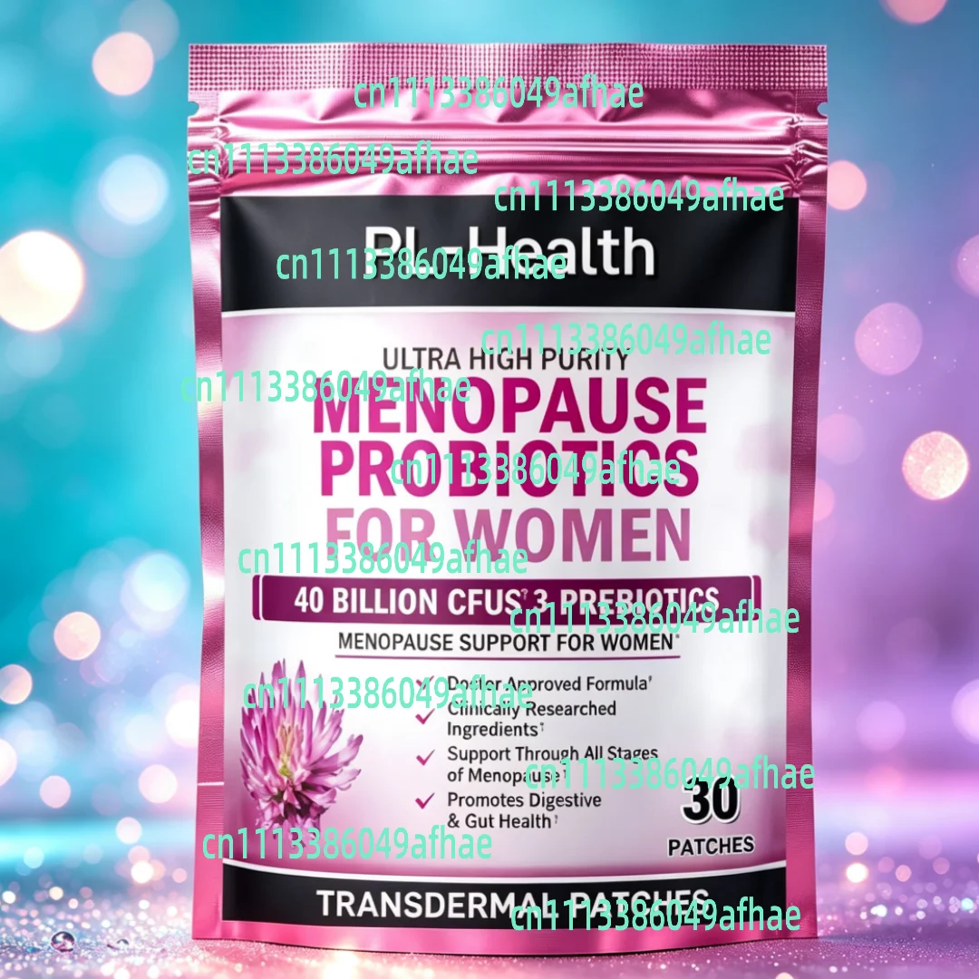 30 Patches Menopause Transdermal Patches For Women - Support For Hot Flashes Night Sweats Mood Swings And Balance