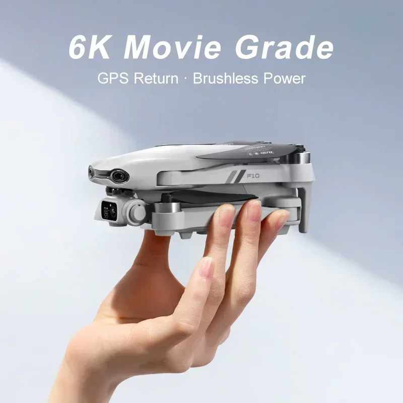 

2024 F10 GPS Brushless Drone 6K HD Cual Camera Drones Aerial Photography Dual Intelligent Positioning Return Dron Toy Gift 2000M