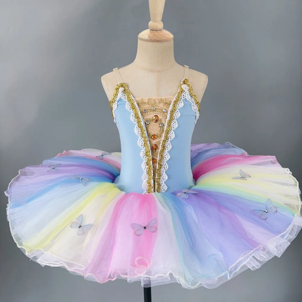 

Leotards for Girls Dresses Stage Costumes Tutu Performance Kids Clothes Dance Wear Children's Clothing Elegant Cute Ballet Dress