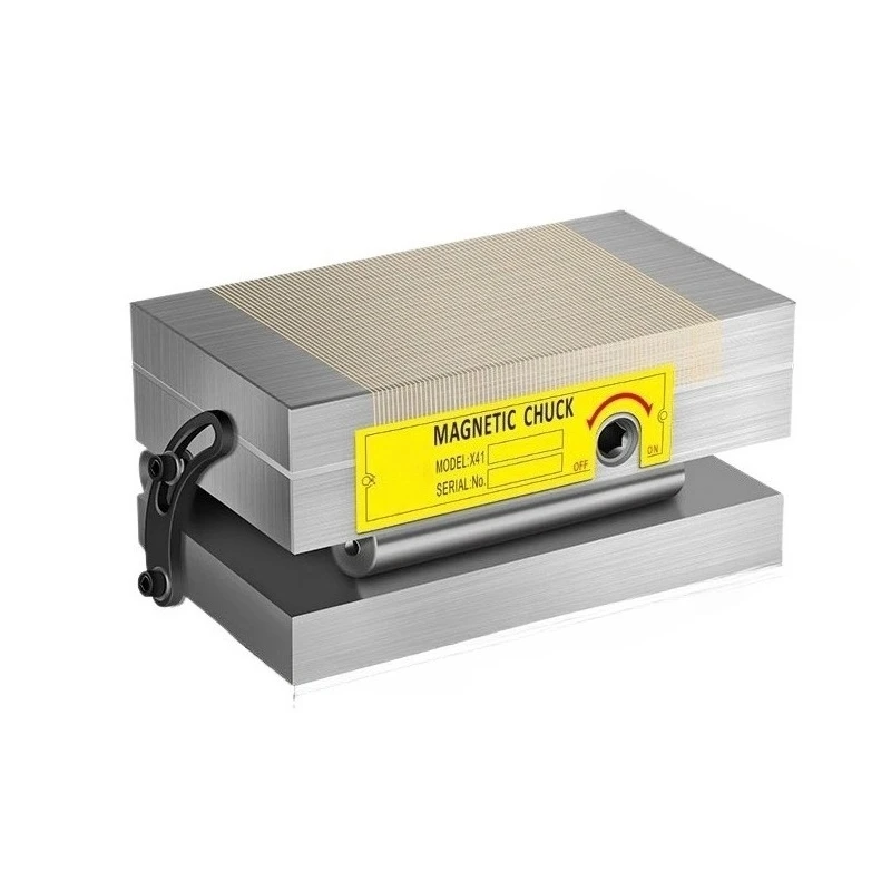 100*175mm High Precision Magnetic Chuck One-Piece Ultra-Thin Magnetic Sine Disk Table Permanent Magnet Chuck Grinder Disk