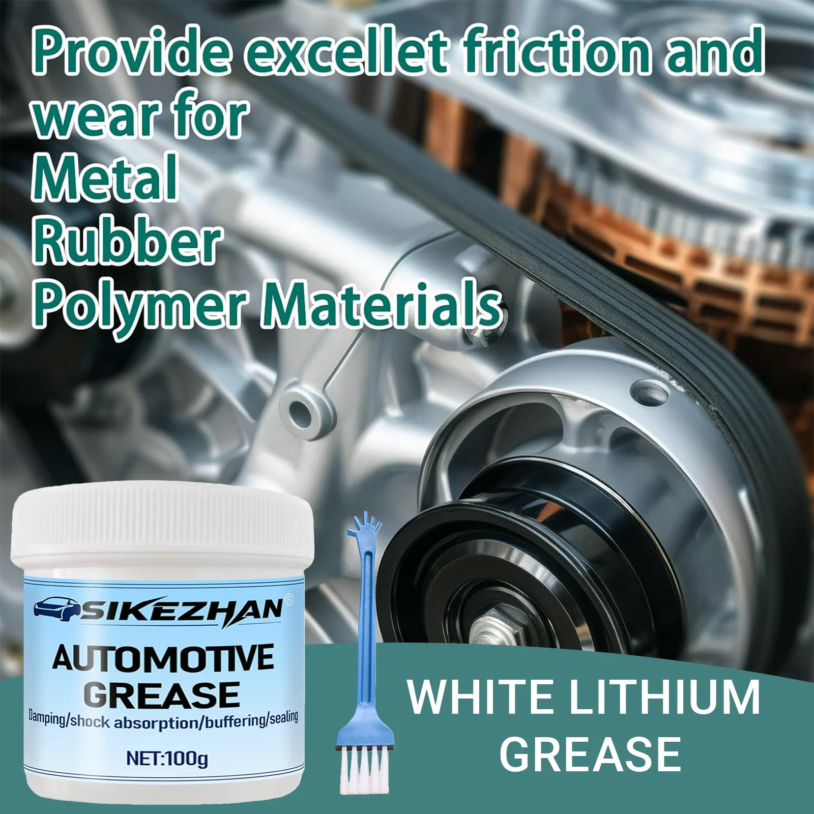 Automotive Grease Shock-absorbing Buffer Door Noise Elimination Multi-purpose Bearing Lubrication Special Maintenance Supplies