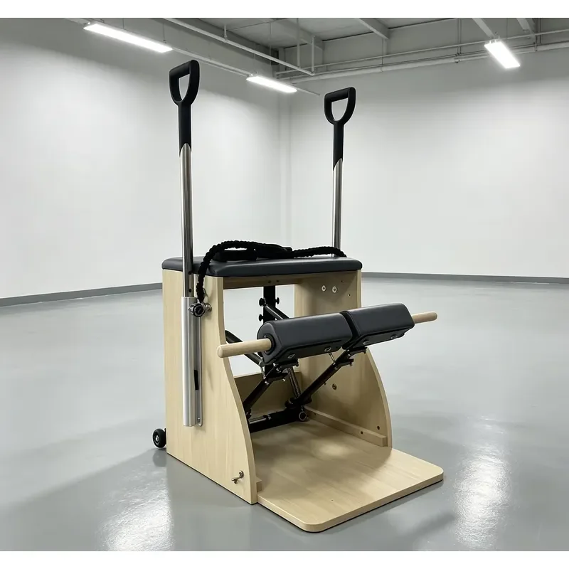 Maple Wood Stable Step StoolSpecial for Yoga Studios Pilates Studios & Home Use Stability Chair