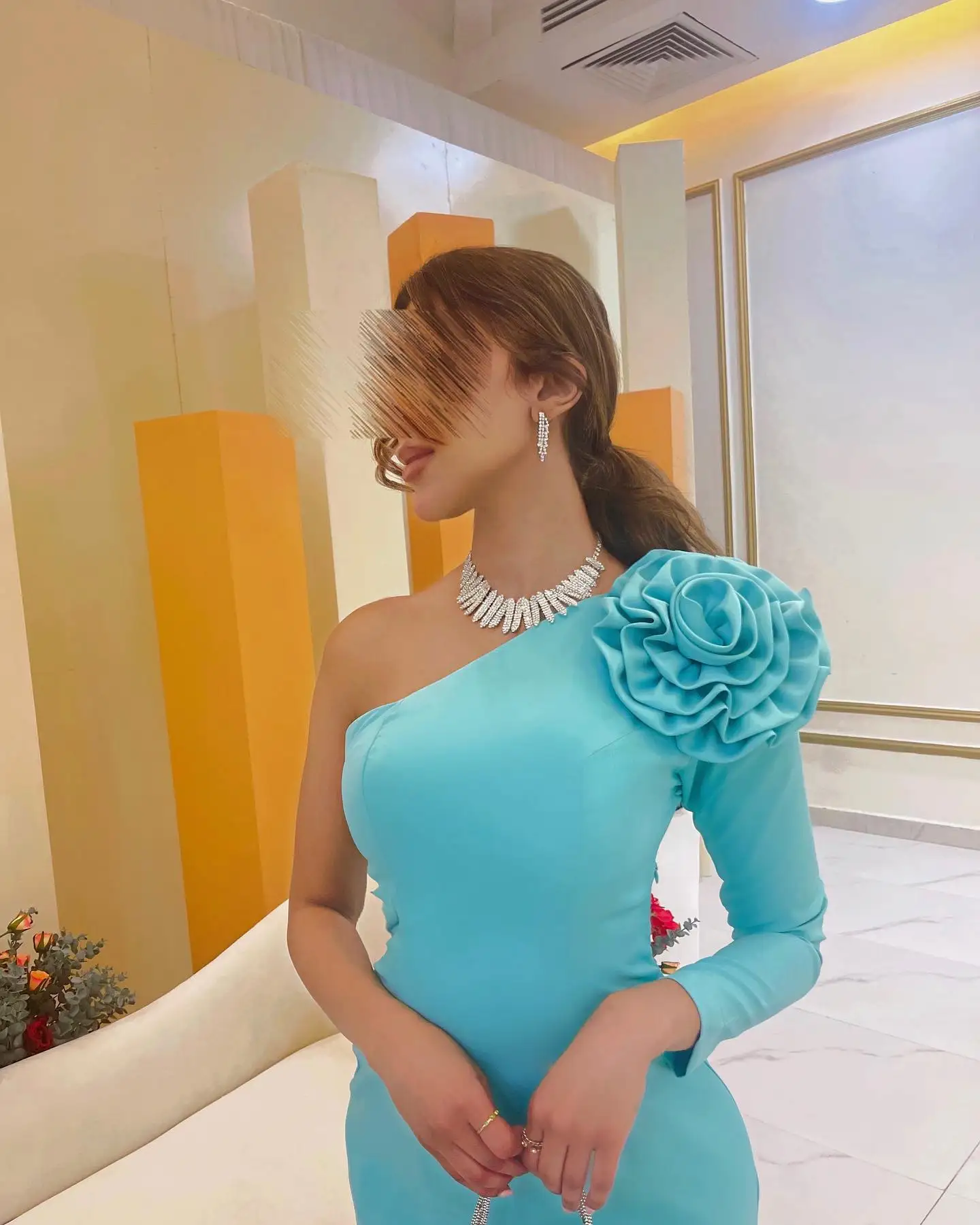 2025 feito sob encomenda sem alças camisa vestido de festa graciosa mangas compridas vestido de baile até o chão apliques vestido de noite