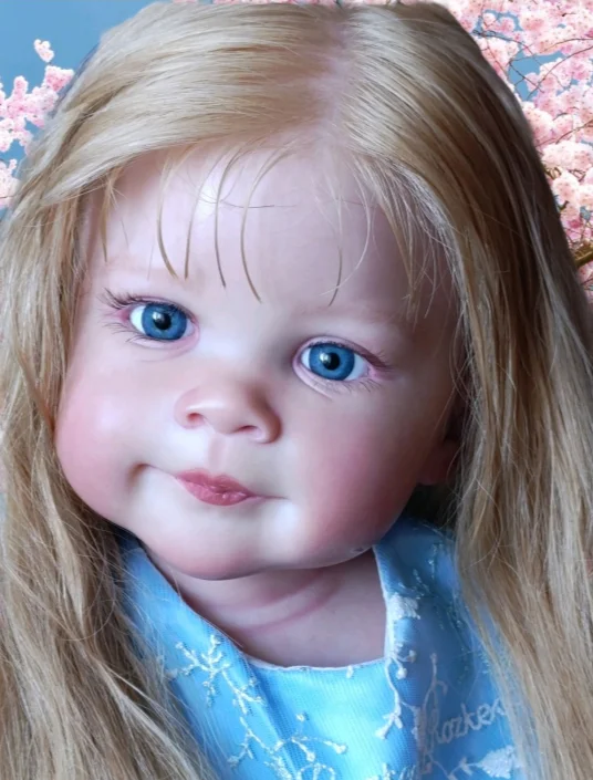 

St. Store 30inches Reborn Doll High Quality Hand Draw Details ZIVA Big Girl Bent Legs