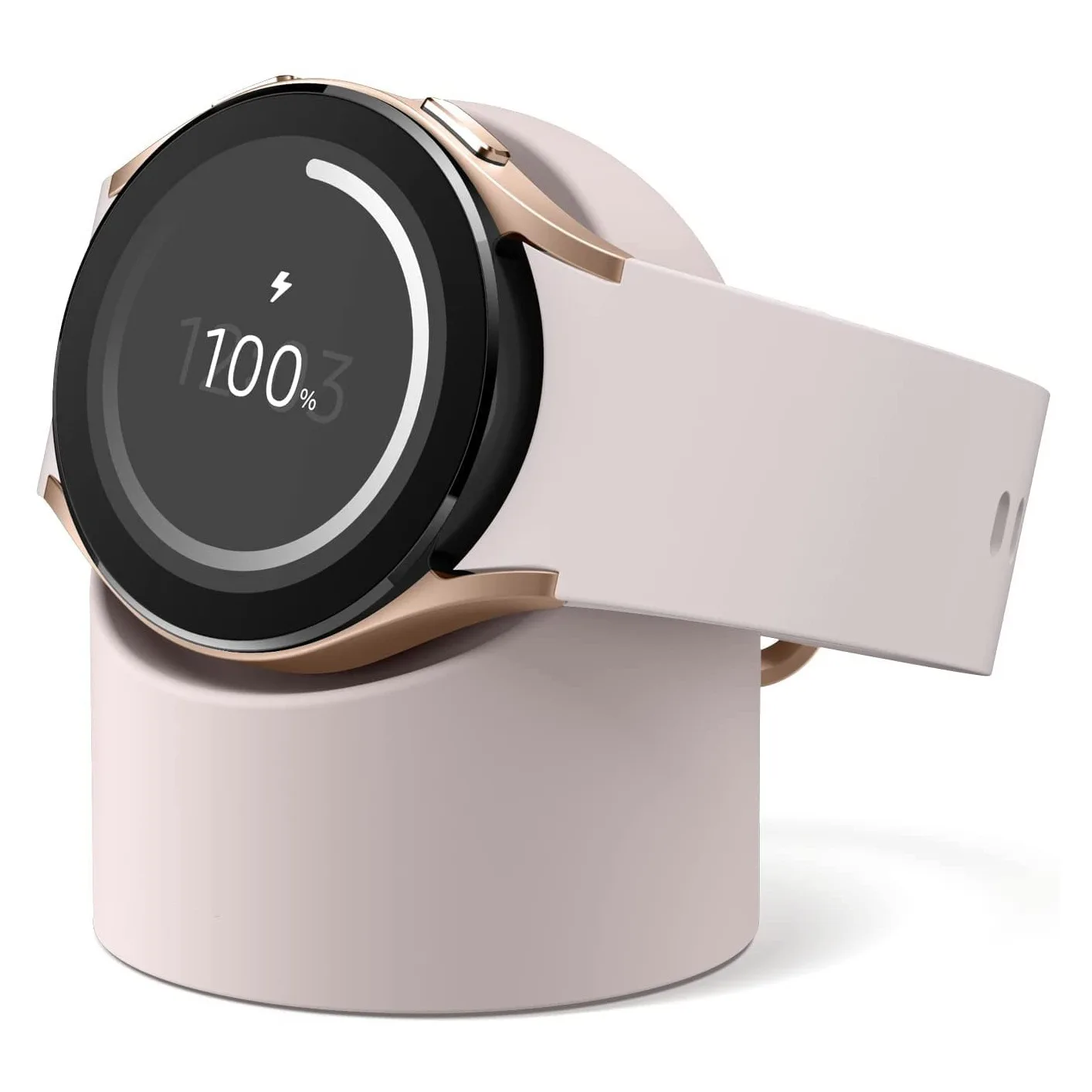 Kompatibel mit Samsung Galaxy Watch 4 Ladeständer 40mm 44mm 42mm 46mm Galaxy Watch3 4 Pro Ladegerät Silikonständer 41mm 45mm – Detail 12