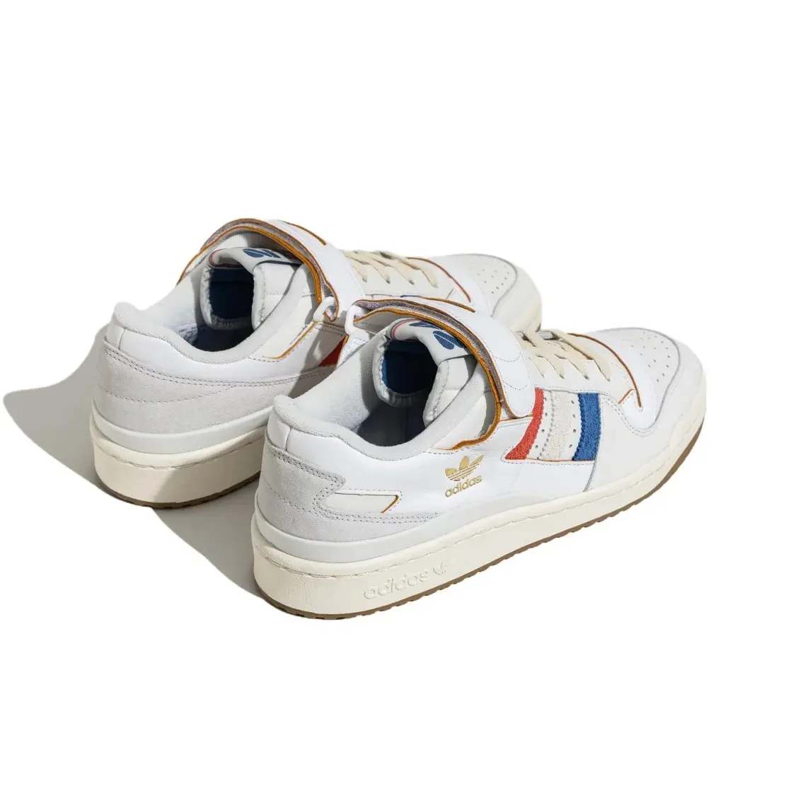 

Adidas Originals FORUM 84, кожаные замшевые удобные и универсальные низкие туфли на тонкой подошве для мужчин и женщин с такими же белыми