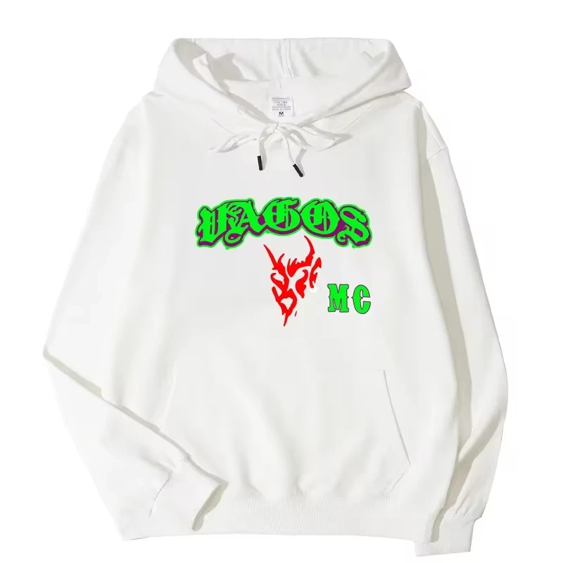 Vagos Mc Grapeseed Hoodie Unisex Hoodie Top Sales N01  Women Men Hooded Pullover Fashion Casual HipHop Sweatshirts Oversized