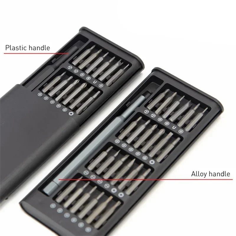 Set Obeng Presisi Phillips/Slotted/Torx/Hexagonal Head Magnetic Mini Screw Driver Untuk Mobil Komputer Ponsel Penggunaan Rumah