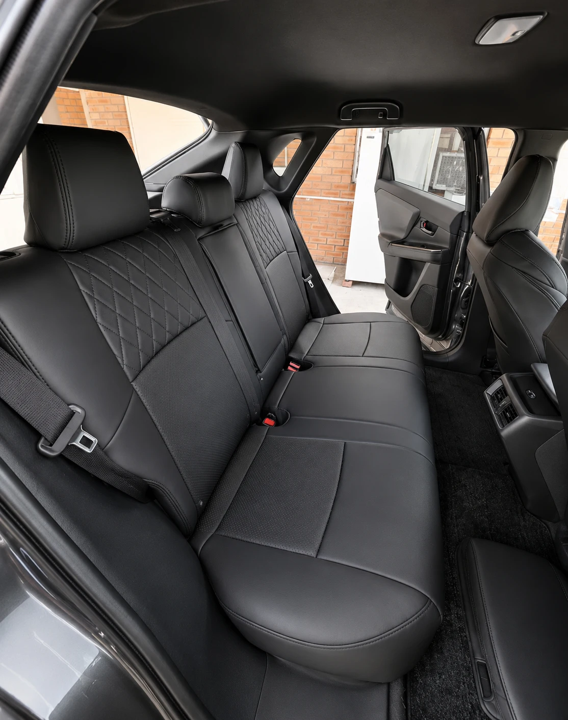Custom Fit Car Seat Covers For 2022 2023 2024 2025 2026 Toyota BZ4X Full Set 5 Seats Premiue Artificial Leather Full Covered