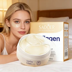 60pcs SADOER Crystal Collagen Eye Mask Anti Dark Circles Removal Eyes Bags Moisturizing Eyes Patches Eye Gel Masks Skin Care