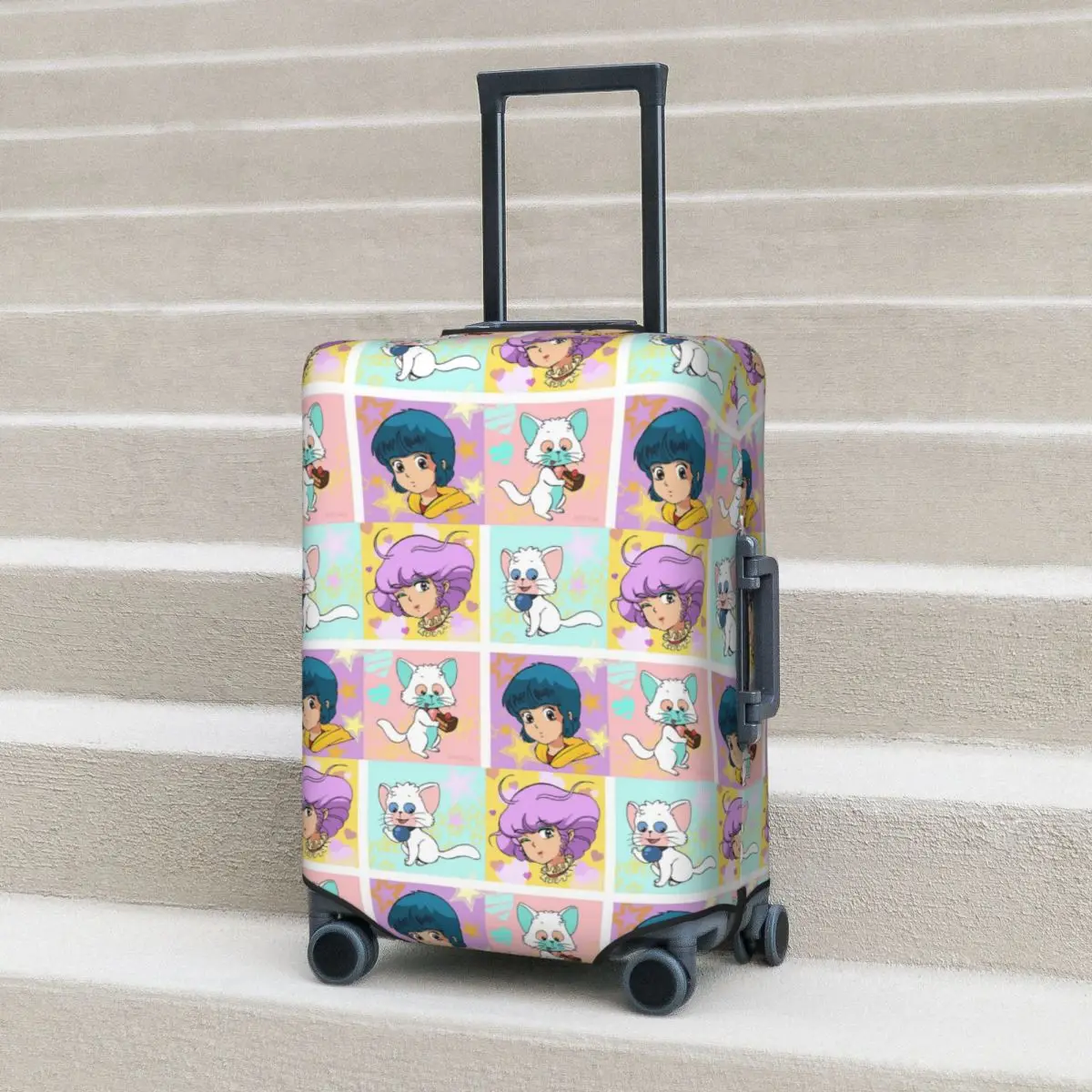 

Creamy Mami - Yu - Posi - Nega Защитный чехол для чемодана Эластичные защитные чехлы для дорожного багажа на 18-32 дюймов