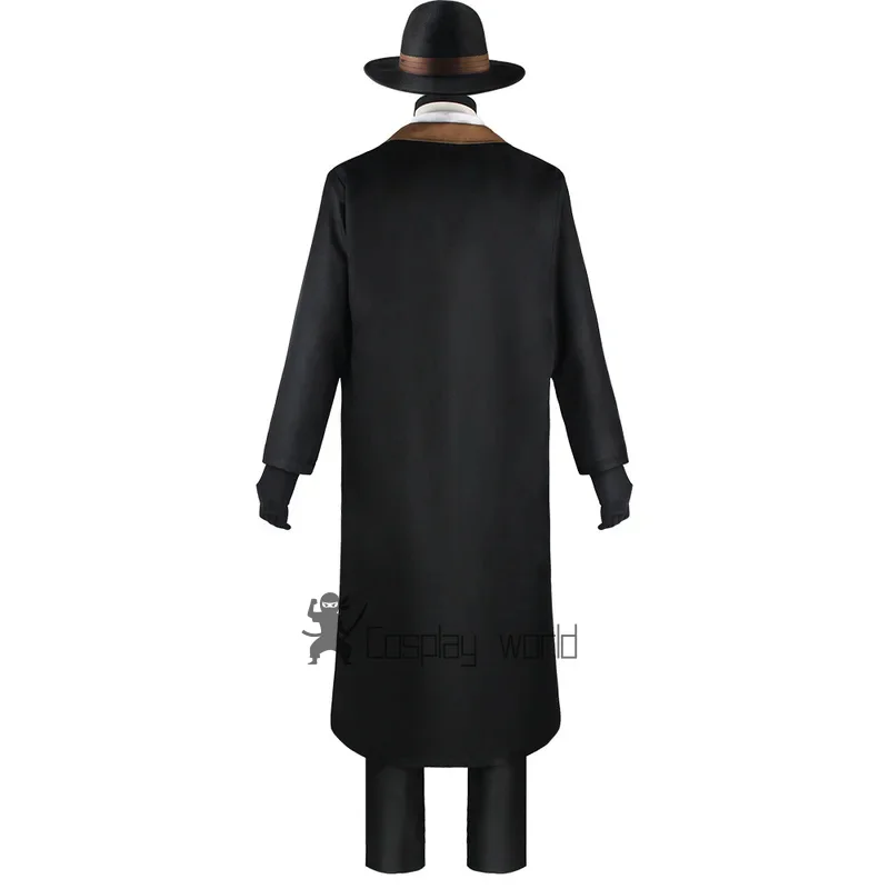 ناكاهارا تشويا كوسبلاي بونغو الضالة زي قبعة موحدة خندق معطف السراويل الدعاوى حجم كبير ملابس حفلات الهالوين #2