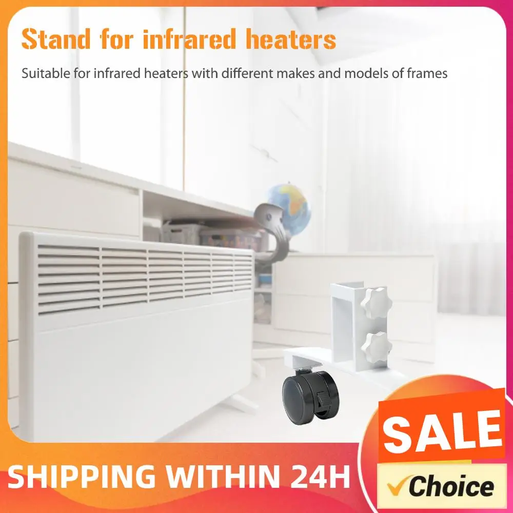 

Металлические подставки для инфракрасных нагревательных панелей, универсальные держатели для электрических обогревателей на колесиках, легко устанавливаемые, аксессуары для систем отопления