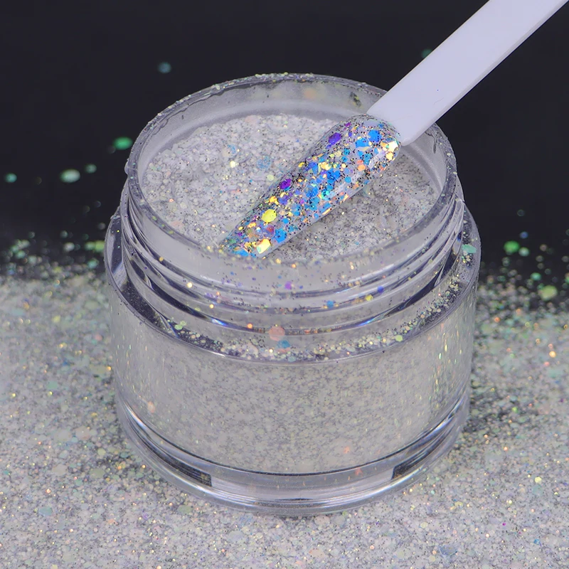 

Mix Glitter-3 IN Colors/Nail Art Decor Accessories Glitter Acrylic Nail Powder 30grams Manicure Acrylic/Dipping/Carving Powder