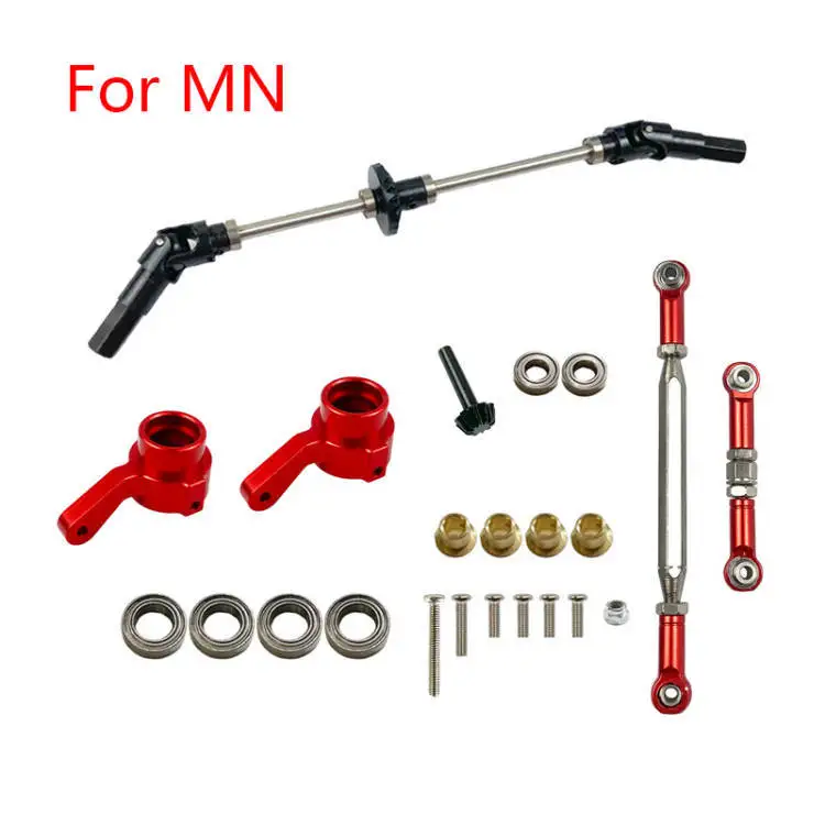 MN99/99S MN90/91 D90 Off-Road Remote Control Car Front and rear axle metal upgrade accessories