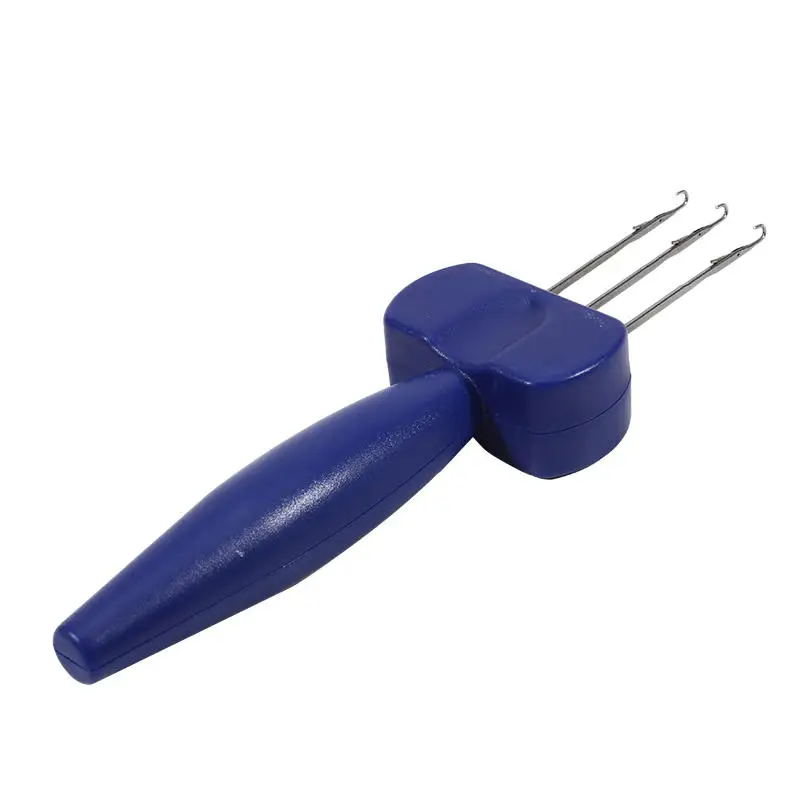 

Новый инструмент для вязания крючком Latch Hook Tool: 3,4-дюймовая игла-крючок для завязывания или окантовки вязаных изделий, принадлежности для вязания.