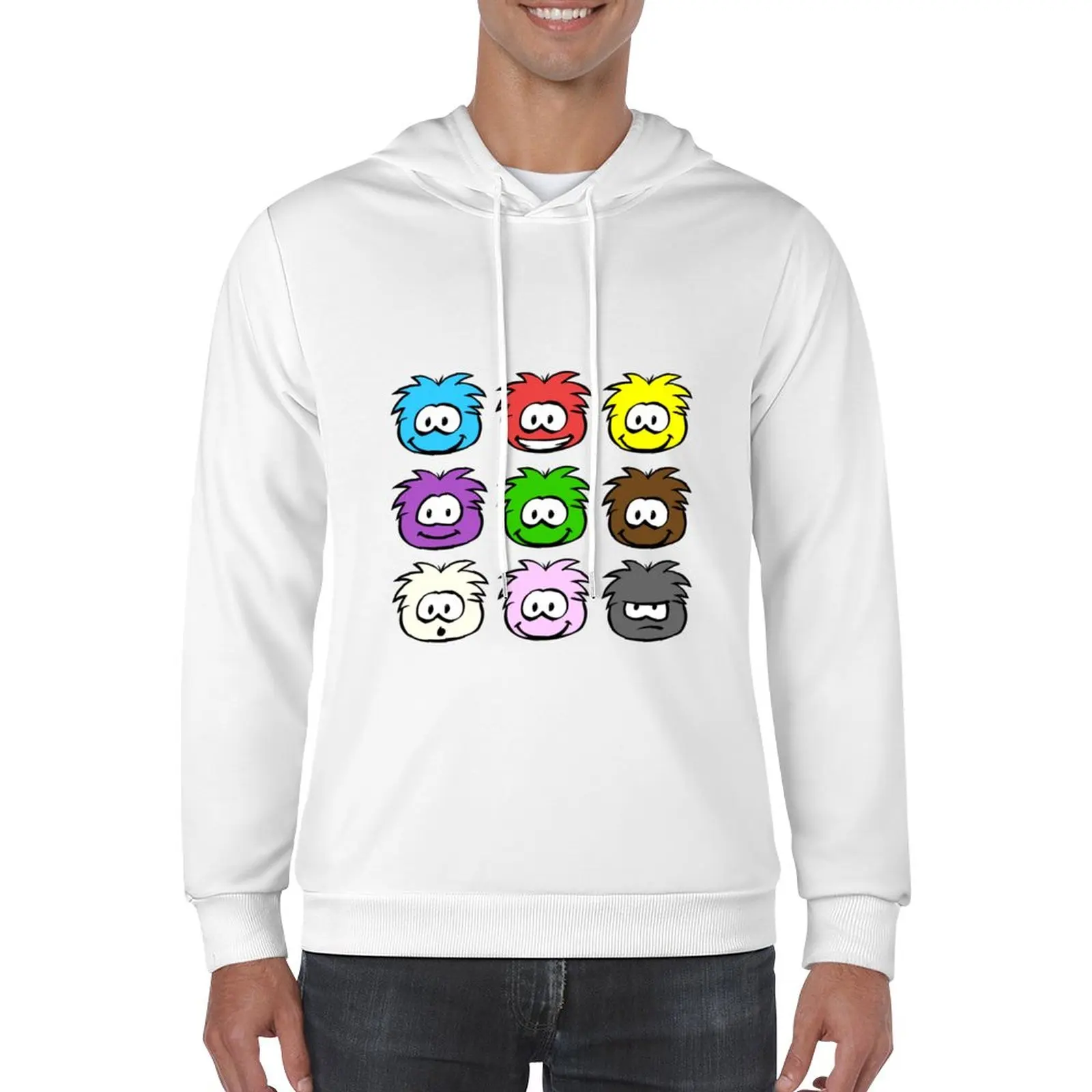

New Club Penguin Oldschool Puffles Hoodie korean clothes korean autumn clothes autumn clothes korean style clothes hoody