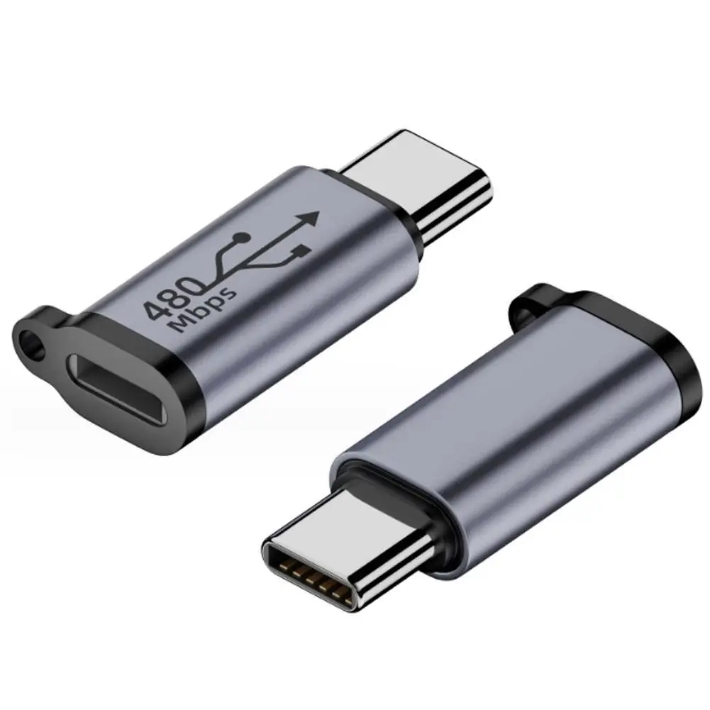 1PCS To Typec Charger Adapter For IPhone 15 Mobile Phone Charging Adapter  For Xiaomi Data Cable Accessories