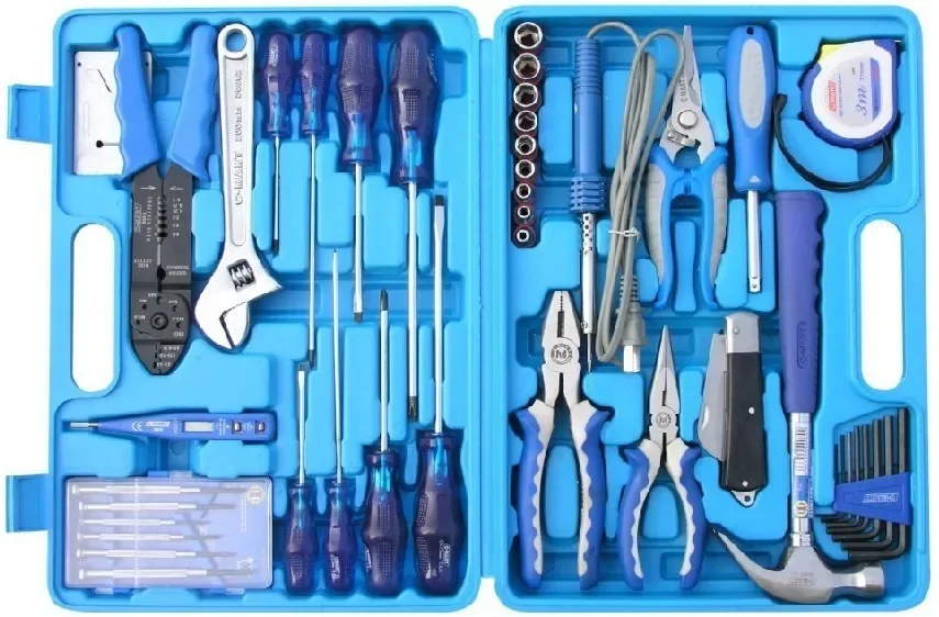 Conjunto de ferramentas de manutenção de eletricista, conjunto de ferramentas Taiwan Sigma C-MART, 42 peças, 59 peças