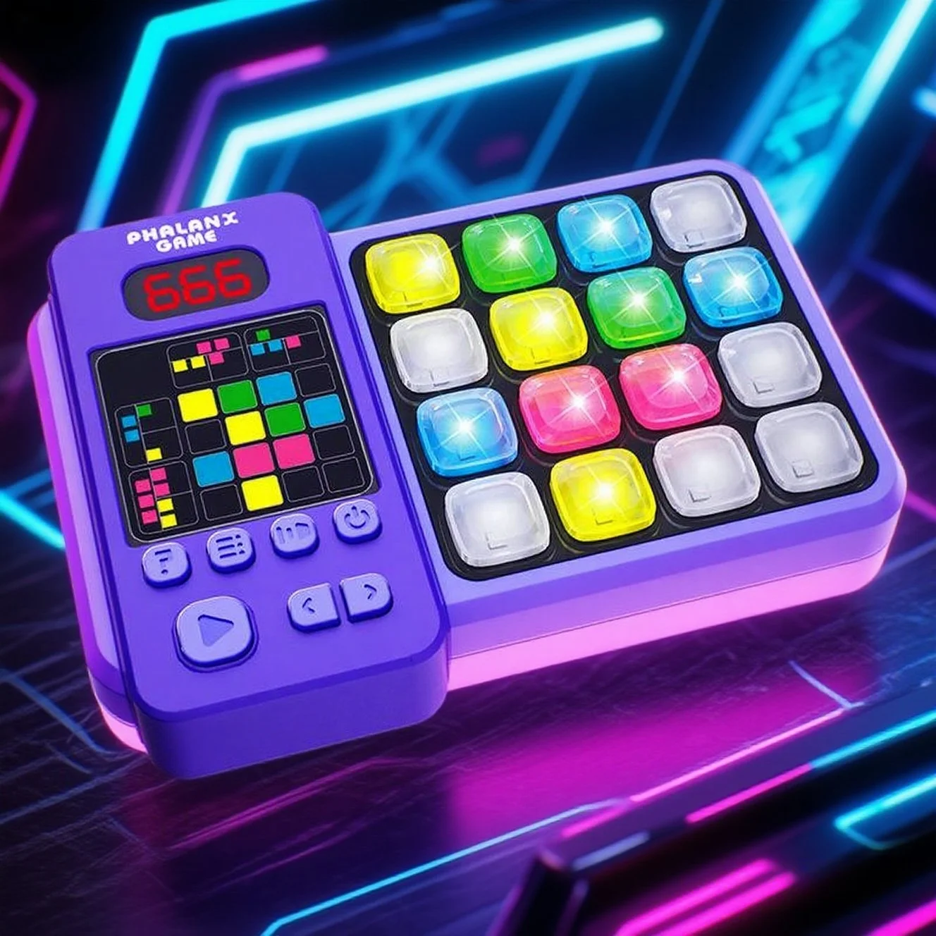 

Интеллектуальная портативная игровая консоль Speed Push, головоломка, тренировка мышления, декомпрессия, грунт, игрушки, рождественские подарки