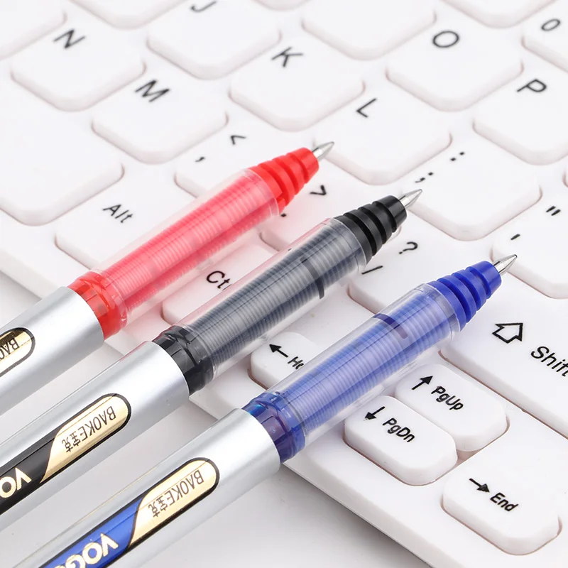 BAOKE BK109 0.5mm Liquid Water-based Signature Pen 12pcs