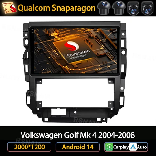Andoird 14 カーラジオフォルクスワーゲン VW ゴルフ 4 ジェッタ MK4 クラシック Bora マルチメディア DSP BT ナビゲーション 5 グラム WIFI 自動 DVD GPS 2 DIN
