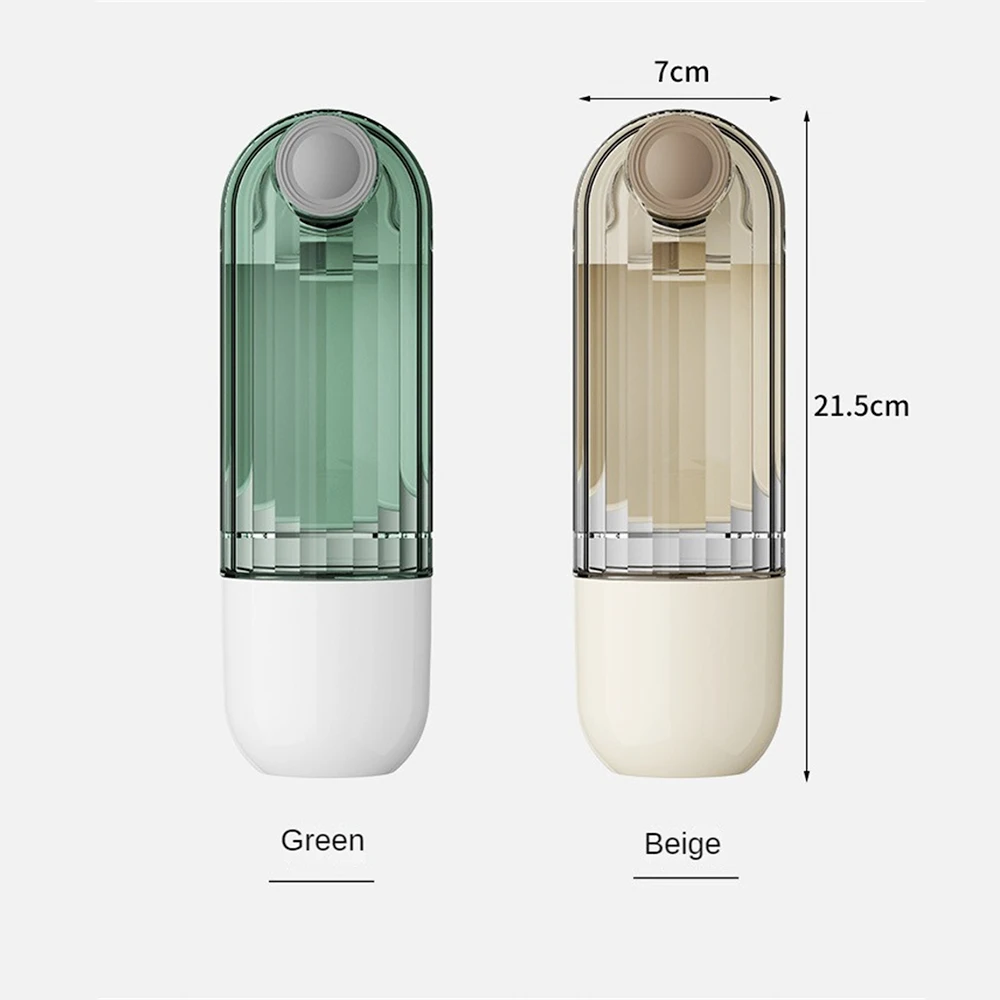 Cane che cammina tazza portatile materiale di protezione ambientale segmento Design verde Beige forniture per l'alimentazione del cane forniture per animali domestici