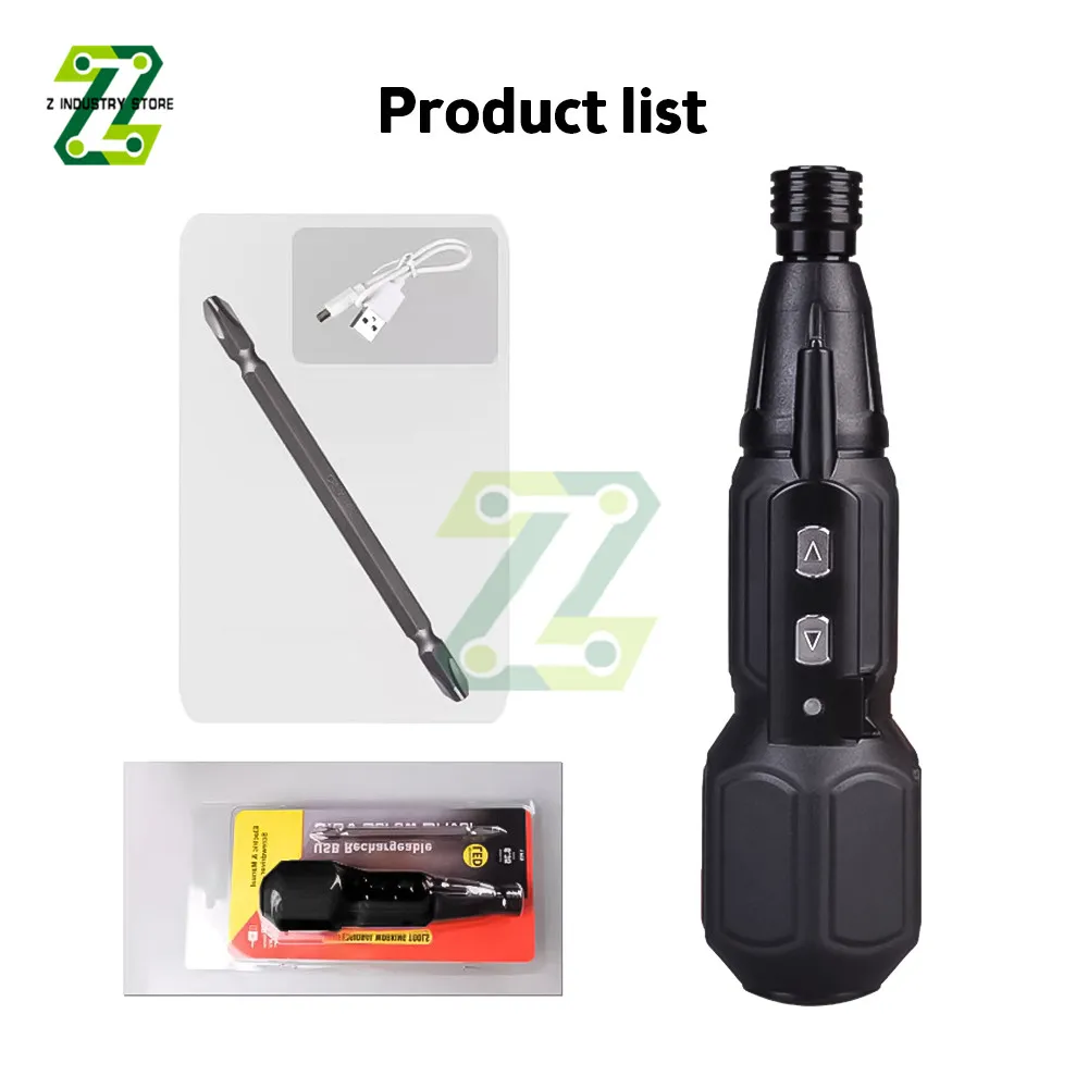 USB Electric Screwdriver Battery Rechargeable Cordless Screwdriver Impact Wireless Screwdriver Drill Electric Screw Driver Tools