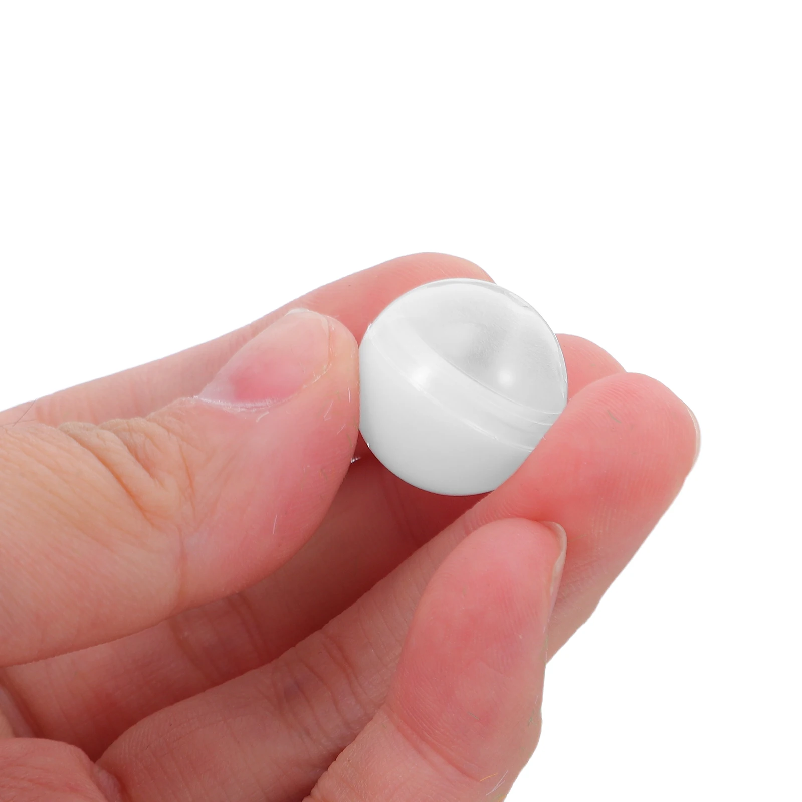 

20pcs Empty Capsule Machine Balls Round Vending Shells Plastic Refills for DIY Crafts Replacement Universal for Malls