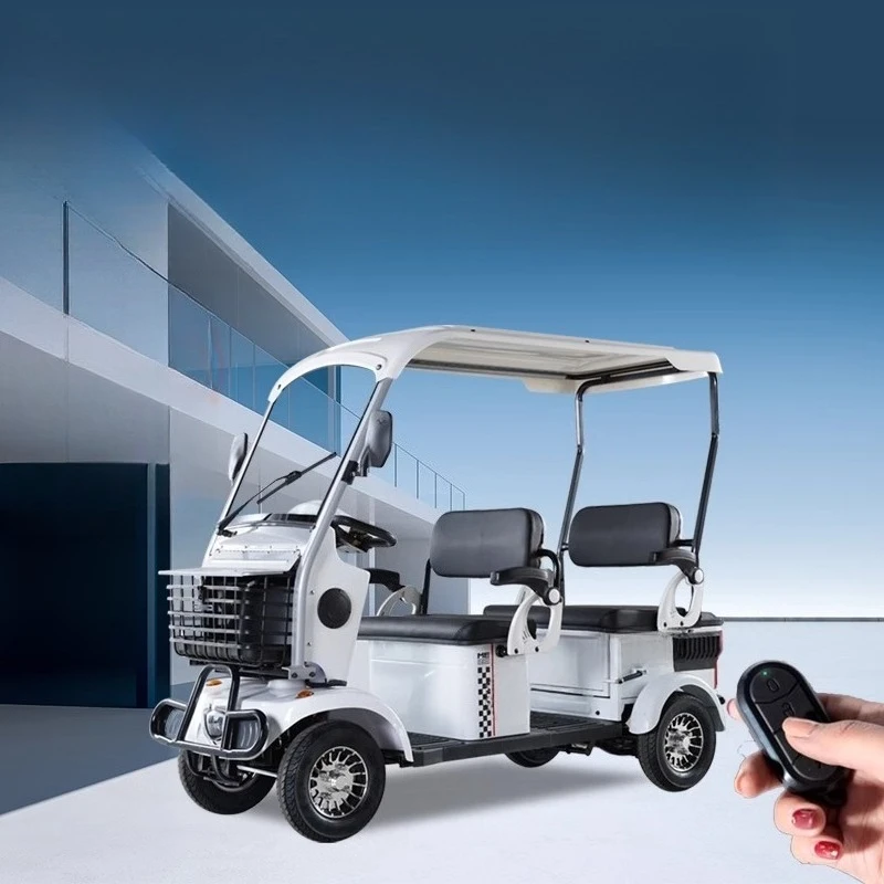 

The elderly scooter electric four-wheeler pick up and drop off children disabled electric sightseeing car passenger and cargo