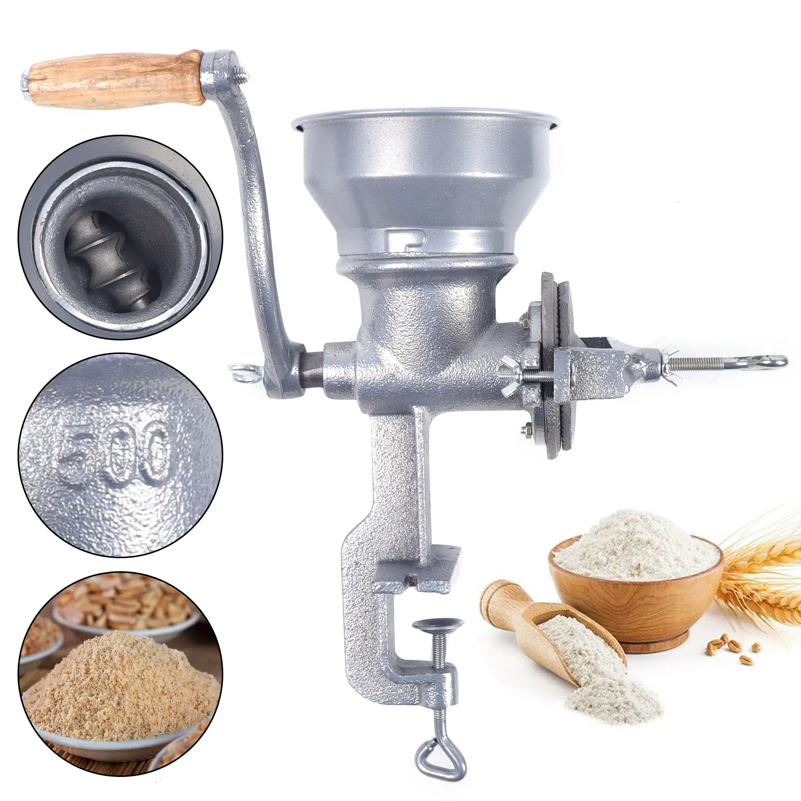 Manual Coffee Grinder Spice Salt Pepper Mill Kitchen Spices Grains Grinding Machine Grains Nuts Beans cocina